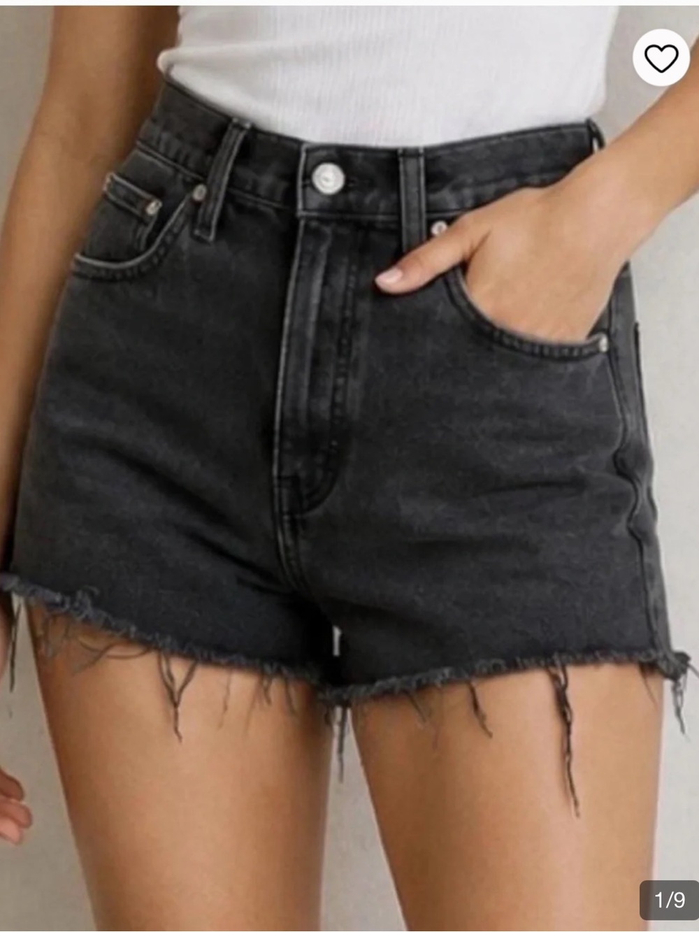 Madewell the perfect denim shirt in Black